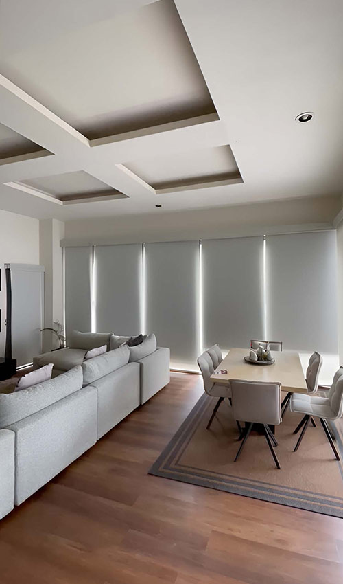 Modelo Black Out: • Ideales para dormitorios y salas de cine en casa.